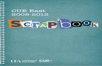 CUE East Scrapbook 2008-2012