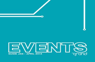 Jan April 2014 Events Guide