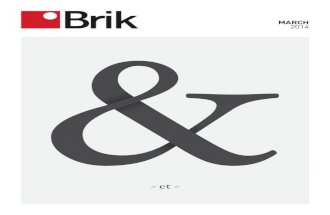 Brik magazine March 2014