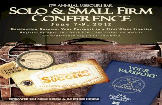 2012 Solo and Small Firm Conference