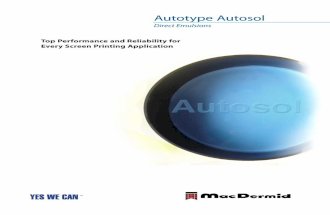 Autotype Autosol brochure - US