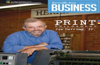 Kerrville Area Business Magazine | September 2011