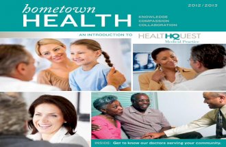 Hometown Health 2012/2013