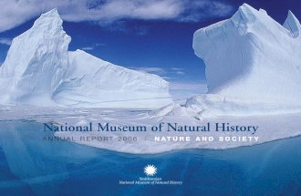 National Museum of Natural History Annual Report 2006