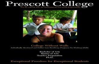 Prescott College Without Walls Viewbook