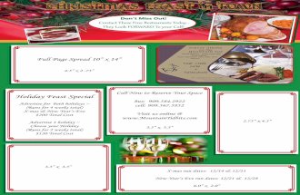 Christmas Feast Promotion