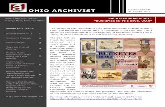 Ohio Archivist, Fall 2011