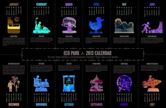 ECO Park Calendar 2013