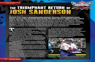The Triumphant Return of Josh Sanderson