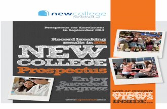 NEW College Prospectus 2014