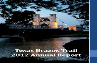 2011-2012 Texas Brazos Trail Annual Report