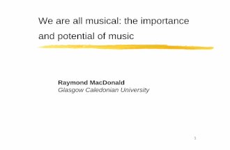 UHI_HIArts_Lecture-Raymond_MacDonald-We_Are_All_M