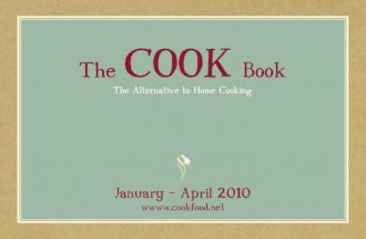 The COOK Menu - January 2010
