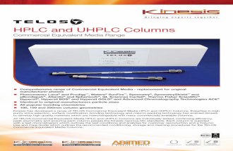TELOS Commercial Equivalent HPLC & UHPLC Columns