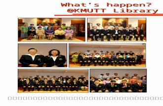 What's happen at KMUTT Library