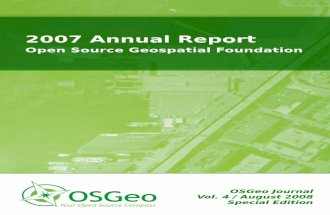 OSGeo Annual Report 2007