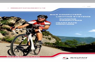 Sigmasport 2012 Catalogue
