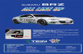 TEIN Full Product Line Up for SUBARU BRZ