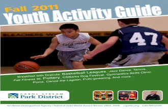 Carol Stream Park District Fall 2011 Youth Activity Guide