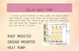 Solar heat pump