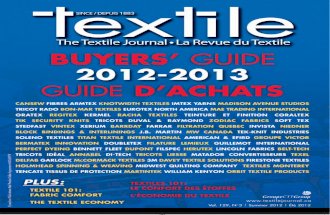 La Revue du Textile - The Textile Journal
