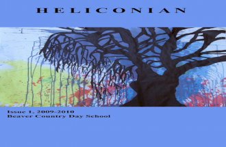 Heliconian, Winter 2009-2010