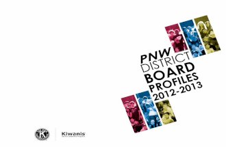 PNW District Profile Booklet