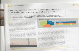 La transizione energetica (pubblicato in COM.PACK)