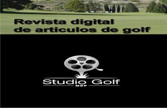 STUDIO GOLF MDP - REVISTA DE ARTICULOS DE GOLF