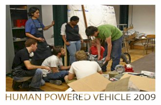 RISD Human Powered Vehicle 2009