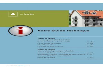 Guide technique 2011 - Façades