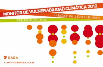 Monitor de Vulnerabilidad Climática 2010: Resumen Executivo