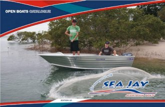 Seajay Open Boats Brochure