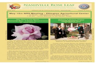 Nashville Rose Leaf May 2010