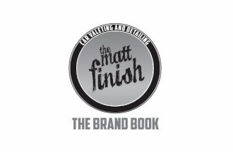 TheMattFinish brand book