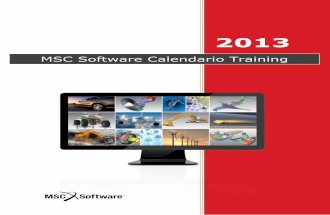 2013 Training Calendar - Italy