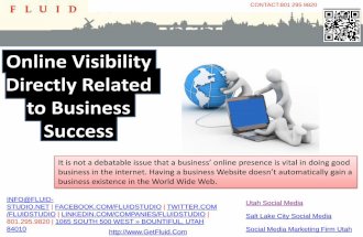 Utah Graphic Design - Online Visibility Directly Related to Business Success