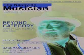 The Nashville Musician October - December 2013