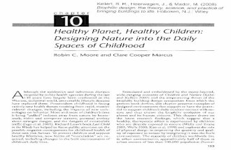 Healthy planet, healthy children: designing nature into the daily spaces of childhood