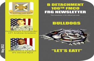 Bulldog Newsletter May 2012
