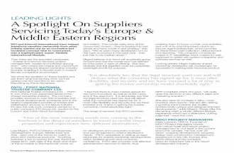 A Spotlight on Suppliers