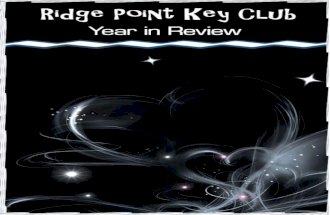 Ridge Point Key Club Year in Review