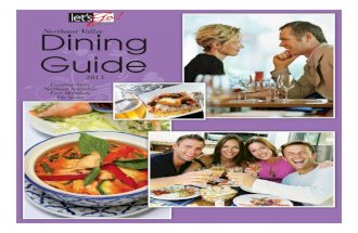 2013 Northeast Valley Dining Guide