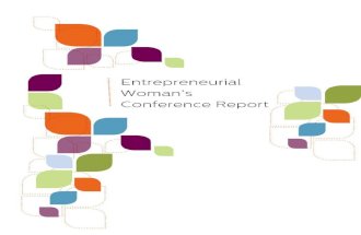 Entrepreneurial Woman's Conference Report
