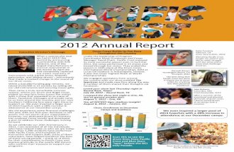 Pacific Crest Youth Arts Org. 2012 Annual Report