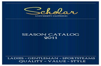 Scholar - Catalog 2011