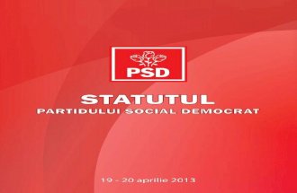 Statutul PSD