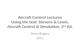 Aircraft Control Tutorial