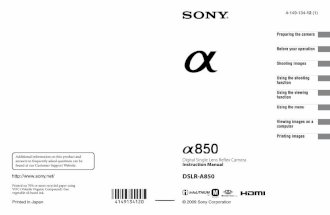 Sony α850