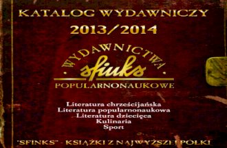 Sfinks - katalog 2013/2014 - Księgarnia internetowa Sfinks.info